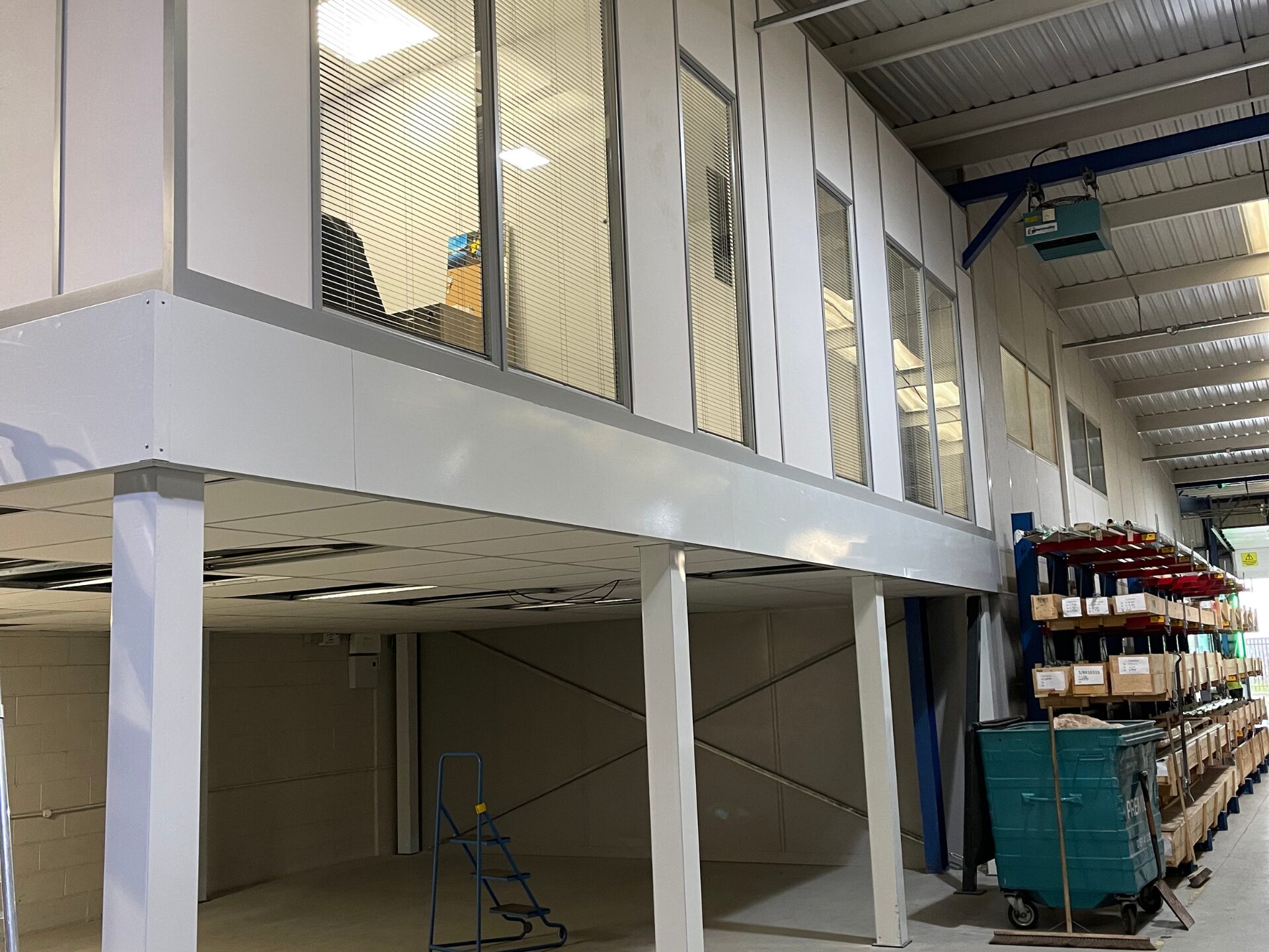 Fire-Protected Mezzanine Floor: Expanding Office Space Efficiently
